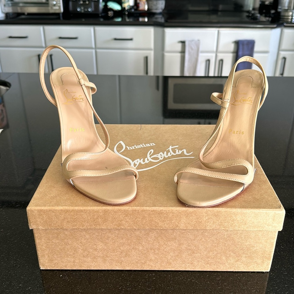 Christian Louboutin Beige Heels
